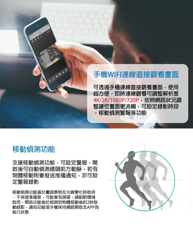 【超優惠】時尚電子鐘造型無線網路攝影機  WIFI 1080P 帶夜視 送64G記憶卡