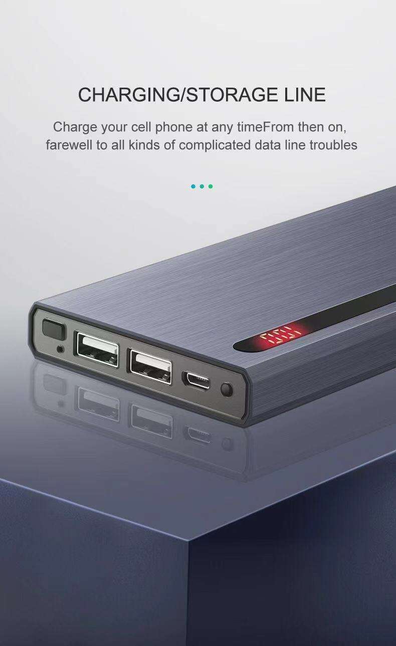 H15P偽裝行動電源攝影機 無痕夜視鏡頭 自帶WiFi遠端監控 送64G記憶卡
